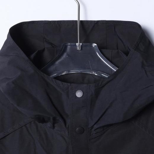 7002SDSA男士秋冬新款痞帅男装潮牌纯色拼接设计连帽衬衫百搭宽松衬衣 商品图2