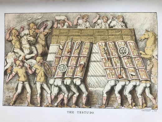 1881年 耶路撒冷末日的故事 8幅彩色插图 漆布精装32开 商品图11