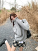 <曾小咸推荐>简约宽松10色圆领毛衣女 商品缩略图3