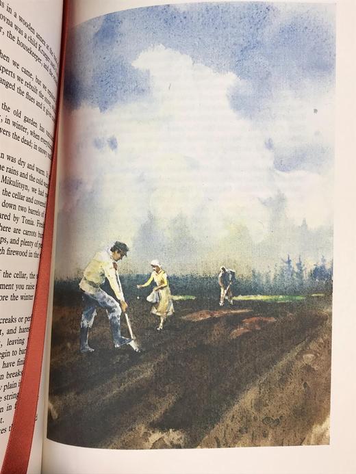 限量版！鲍里斯・帕斯捷尔纳克《日瓦戈医生》 配插图 富兰克林图书馆豪华皮装本 商品图5