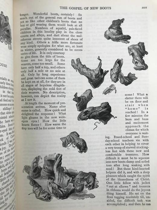 1895年 礼拜日杂志 数百幅插图 漆布精装18开 商品图13