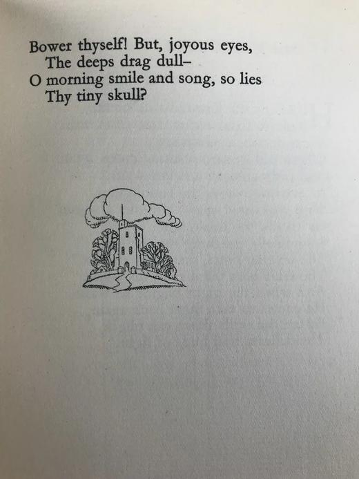 约翰·奥斯丁插图 1925年诗歌佳作选 布面精装32开 商品图7