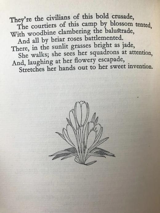 约翰·奥斯丁插图 1925年诗歌佳作选 布面精装32开 商品图11