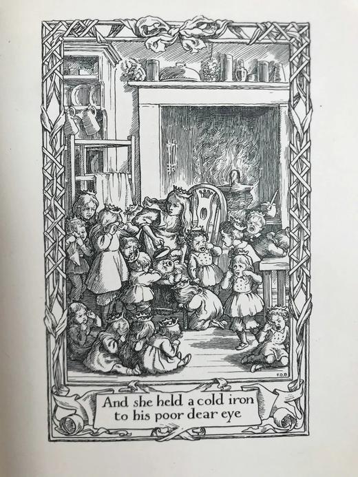 1908年 卢卡斯儿童故事集《远走高飞》 约20幅插图 漆布精装32开 商品图5