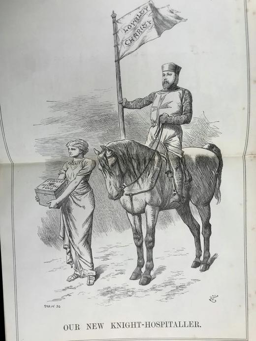 1897年1~6月 英国讽刺漫画杂志《笨拙》 数百幅插图 漆布精装16开 商品图10