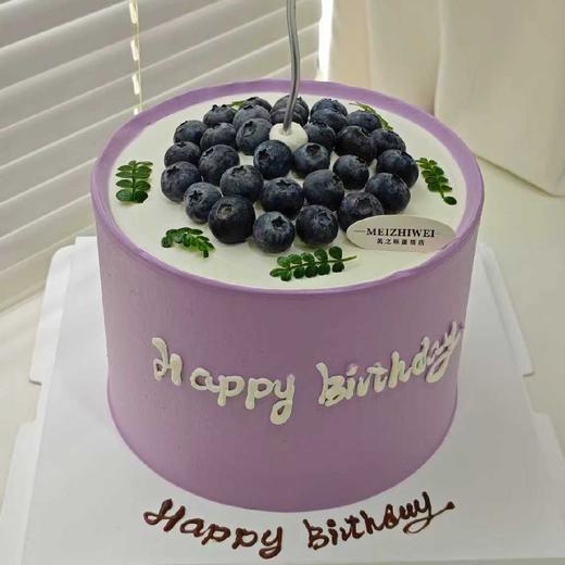 818.香芋味动物奶油蛋糕 商品图0