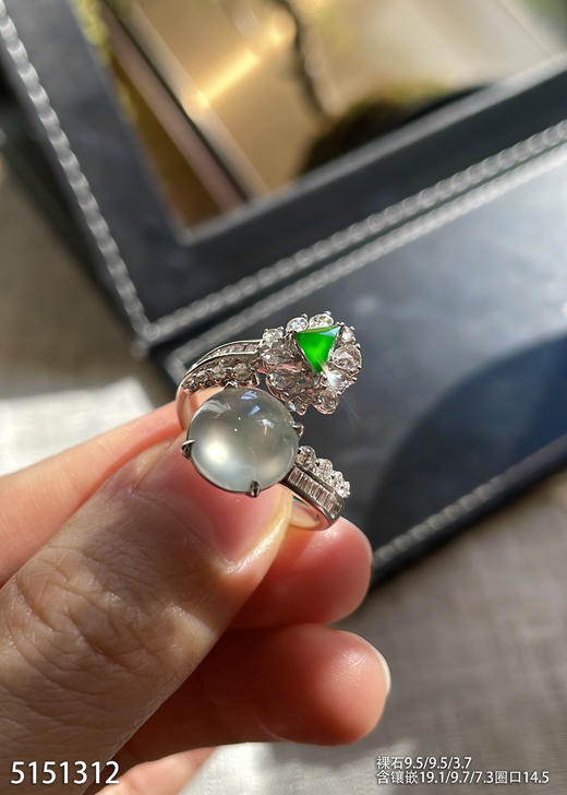 5151312，蛋面戒指。具体价格微信咨询 商品图2