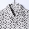 1553SDSA男士秋冬新款痞帅男装潮牌简约植物花卉长袖衬衫百搭舒适衬衣 商品缩略图2