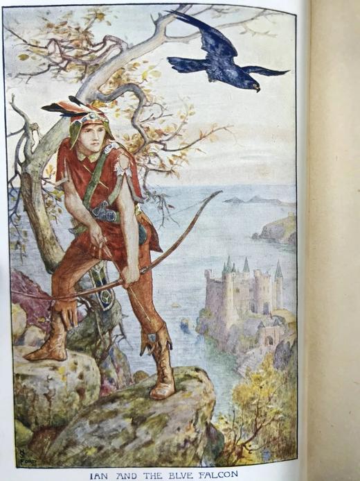 1906年 安德鲁·朗格《橙色童话书》 8幅彩色与大量黑白插图 漆布精装32开 商品图2