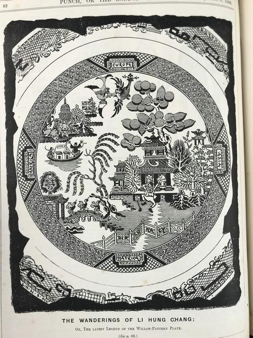 含中国内容！1896年7~12月 英国讽刺漫画杂志《笨拙》 数百幅插图 漆布精装16开 商品图10