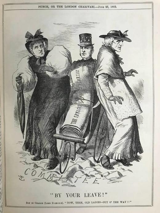 1883年 英国讽刺漫画杂志《笨拙》 数百幅插图 漆布精装16开 商品图7