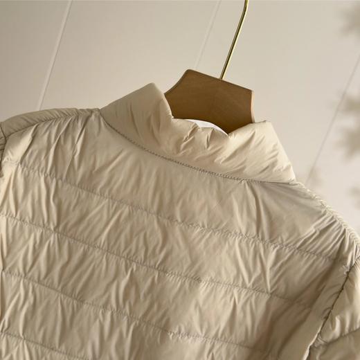 「自」全新升级【铂金会员293/天猫389/差价96】(15519)洛诗琳轻薄排骨羽绒服2025冬季新款立领显瘦休闲保暖外套女 商品图2