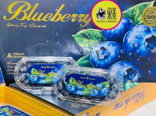 【出口级】喵眼金标蓝莓王高端礼盒💝22 MM+花香蓝莓200克×4盒 商品图3