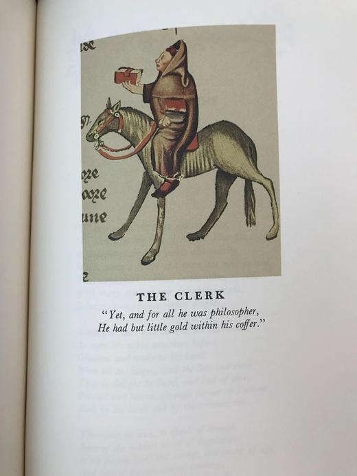 限量版！含藏书票 杰弗里・乔叟《坎特伯雷故事集》 配插图 富兰克林图书馆豪华皮装本 商品图7