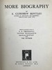 1929年 本特利《更多传记》 约25幅插图 布脊精装16开 商品缩略图2
