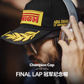 马登工装美式F1帽子冠军刺绣平檐棒球帽黑色大头围鸭舌帽男款春