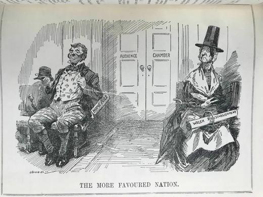 1911年1-6月 英国讽刺漫画杂志《笨拙》 数百幅插图 漆布精装16开 商品图6