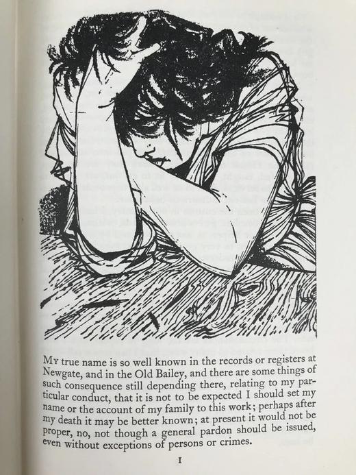 1954年 笛福《摩尔·弗兰德斯》 奈杰尔·兰伯恩插图 精装大32开 商品图4