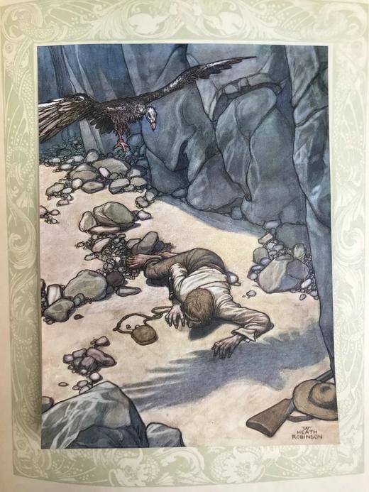 被收录进牛津词典的插画家！约20世纪早期 吉卜林《英国人之歌》 威廉·希斯·罗宾森23幅彩色插图 漆布精装大16开 商品图10