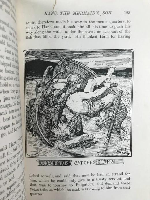 1897年 安德鲁·朗格《粉色童话书》 数十幅精美插图 漆布精装32开 商品图6