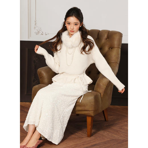 甜美温柔风毛毛毛衣-纪念日百货门店同款168899005 商品图1