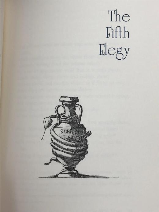 限量版！赖内・马利亚・里尔克《杜伊诺哀歌与致奥尔甫斯的十四行诗》 配插图 富兰克林图书馆豪华皮装本 商品图12