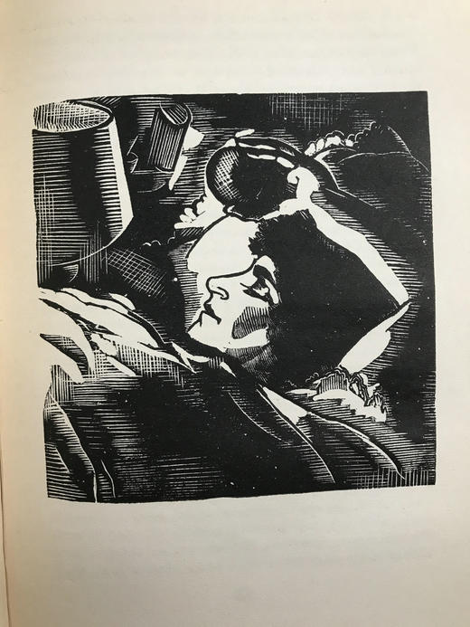 【法语】1932年 科莱特《牢狱与天堂》 克莱蒙·塞尔沃木版画插图 皮装大32开 商品图10