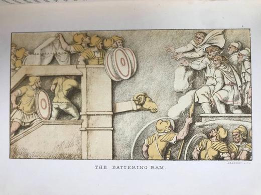 1881年 耶路撒冷末日的故事 8幅彩色插图 漆布精装32开 商品图10