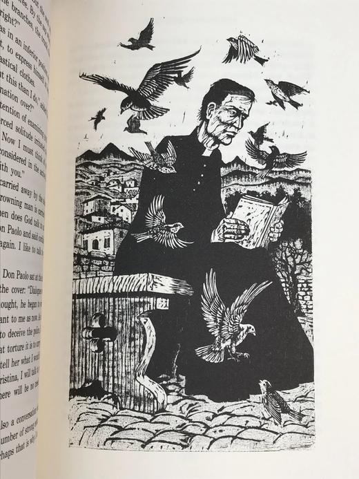 限量版！伊尼亚齐奥・西洛内《面包与酒》 配插图 富兰克林图书馆豪华皮装本 商品图7