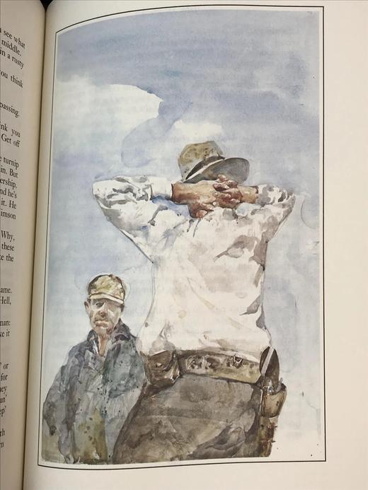 限量版！约翰・斯坦贝克《愤怒的葡萄》 配插图 富兰克林图书馆豪华皮装本 商品图9