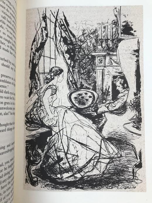 限量版！玛格丽特・米切尔《飘》配插图 富兰克林图书馆豪华皮装本 商品图7