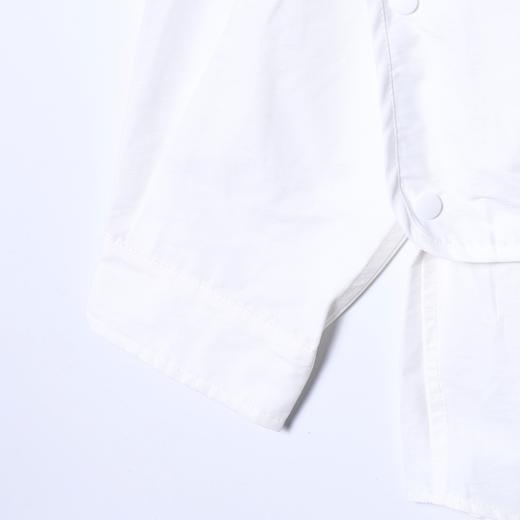 SDSA男士秋冬新款痞帅男装潮牌纯色拼接设计连帽衬衫百搭宽松衬衣 商品图3