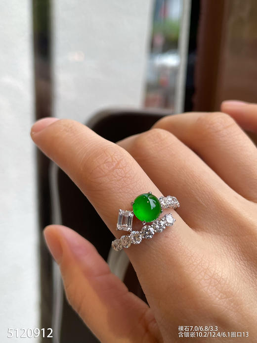 5120912，蛋面戒指。具体价格微信咨询 商品图3