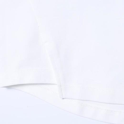 33790SDSA男士秋冬新款痞帅男装潮牌纯色下摆弧形设计圆领长袖T恤百搭 商品图2