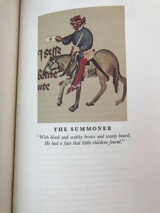 限量版！含藏书票 杰弗里・乔叟《坎特伯雷故事集》 配插图 富兰克林图书馆豪华皮装本 商品图8