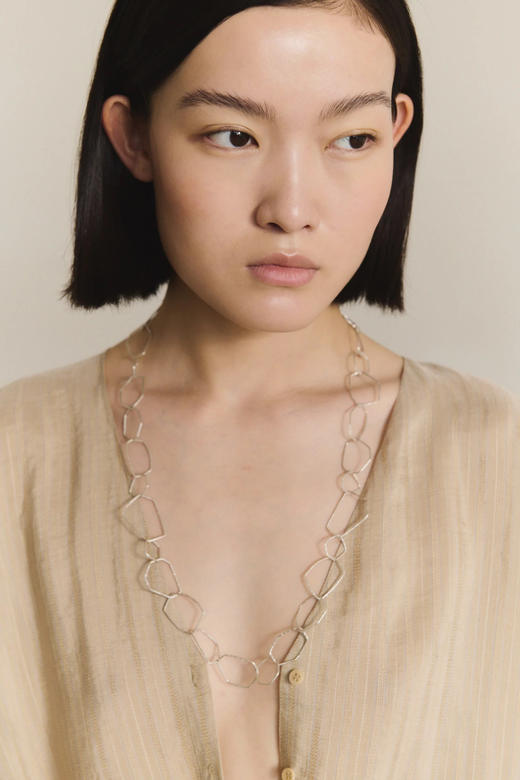 Cortana 26PS 纯银irus不规则几何项链 商品图9