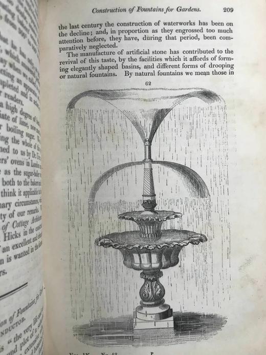 1833年 园丁杂志 近百幅版画插图 真皮精装大32开 商品图10