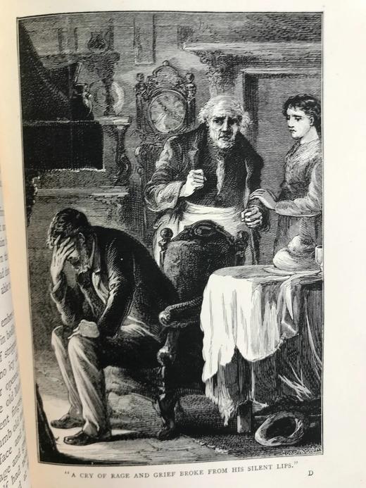 约19世纪后期 赫斯芭·斯特雷顿《蛛网与缆绳》 约6幅插图 漆布精装32开 商品图9