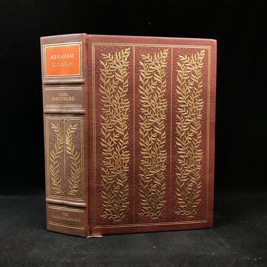 限量版！卡尔・桑德堡《亚伯拉罕・林肯：草原岁月与战争岁月》 配插图 富兰克林图书馆豪华皮装本 商品图0