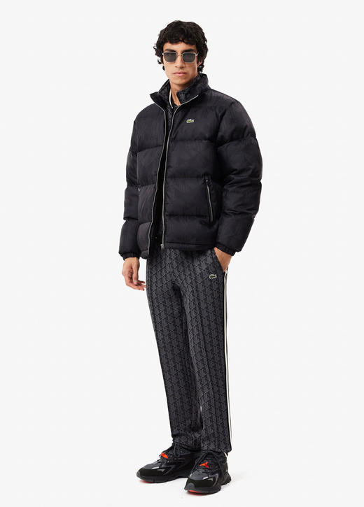 L.A.C 法西小渔 冬季菱格暗纹立领厚羽绒服 YR202 商品图1