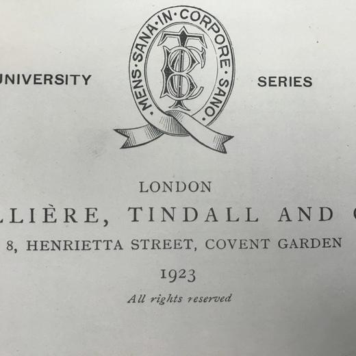 1923年 格林病理学与病理解剖学指南 配版画插图 漆布精装大32开 商品图4