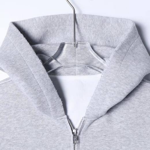 SDSA男士秋冬新款痞帅男装韩版简约胶带印花设计拉链连帽卫衣百搭 商品图2