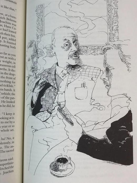 限量版！托马斯・曼《魔山》 配插图 富兰克林图书馆豪华皮装本 商品图13