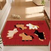 【马年新年地毯】入户门地垫2026新年进门脚垫 玄关防滑垫家用门口耐脏丝圈地垫 商品缩略图2