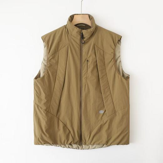 户外跑步防泼水多口袋立领工装耐磨坎肩保暖棉服马甲男女同款 商品图4