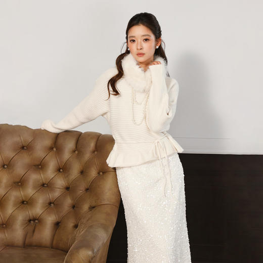 甜美温柔风毛毛毛衣-纪念日百货门店同款168899005 商品图2