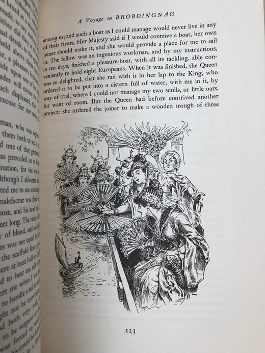 限量版！含藏书票 乔纳森・斯威夫特《格列佛游记》 配插图 富兰克林图书馆豪华皮装本 商品图6