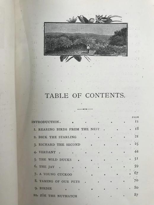 1891年 布莱特温夫人《以善意赢得的野生自然》 17幅插图 真皮精装36开 商品图4