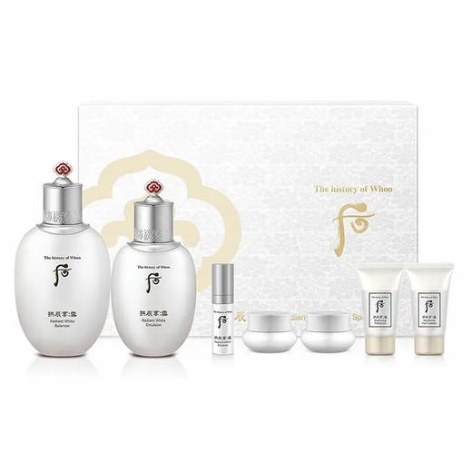 韩国 whoo后雪玉凝美白护肤套盒 化妆水乳液两件套装(版本随机). 商品图1