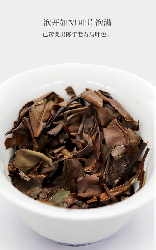 年货福利 2022年福鼎老寿眉散茶 200克简装 商品图2